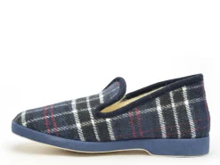 La Maison De L Espadrille Charentaises 7672 8 Bleu Chaussons Homme
