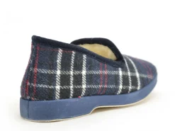 La Maison De L Espadrille Charentaises 7672 8 Bleu Chaussons Homme