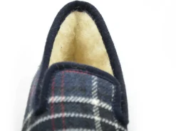 La Maison De L Espadrille Charentaises 7672 8 Bleu Chaussons Homme