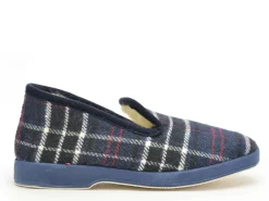 La Maison De L Espadrille Charentaises 7672 8 Bleu Chaussons Homme