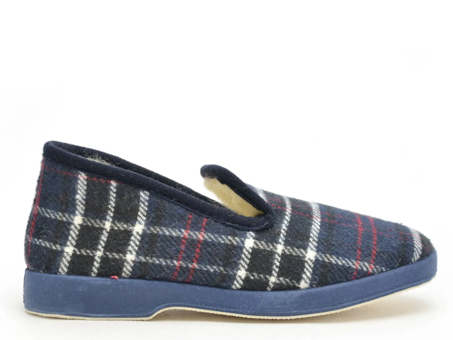 La Maison De L Espadrille Charentaises 7672 8 Bleu Chaussons Homme
