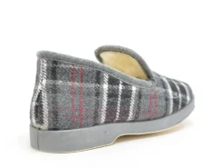La Maison De L Espadrille Charentaises 7672 8 Gris Chaussons Homme