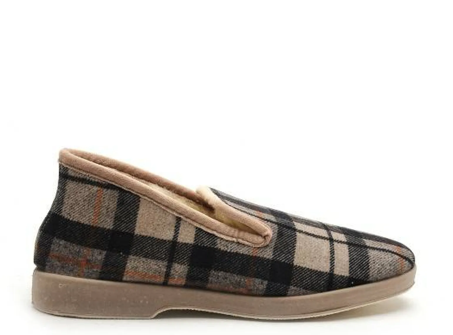 La Maison De L Espadrille Charentaises 7673 7 Beige Chaussons Homme