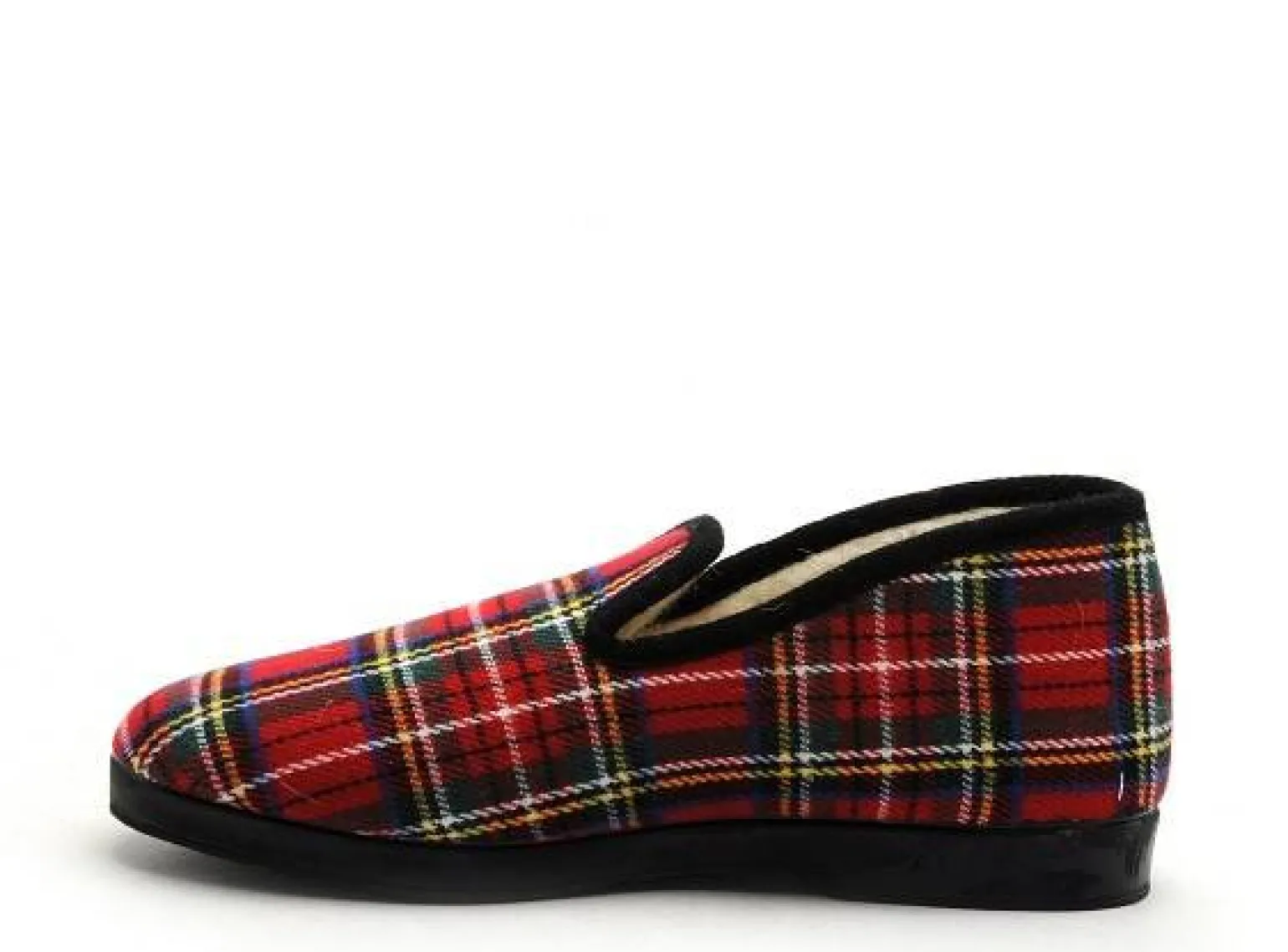 La Maison De L Espadrille Charentaises 7606 7 Rouge Chaussons Homme