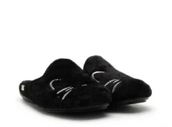 La Maison De L Espadrille Chaussons 9012 7 Noir Chaussons Femme