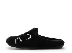 La Maison De L Espadrille Chaussons 9012 7 Noir Chaussons Femme