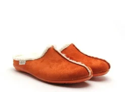 La Maison De L Espadrille Chaussons 9009 7 Orange Chaussons Femme