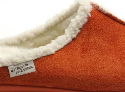 La Maison De L Espadrille Chaussons 9009 7 Orange Chaussons Femme