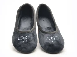 La Maison De L Espadrille Chaussons 6190 8 Noir Chaussons Femme