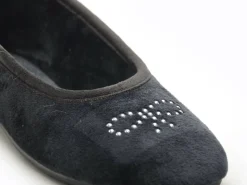 La Maison De L Espadrille Chaussons 6190 8 Noir Chaussons Femme