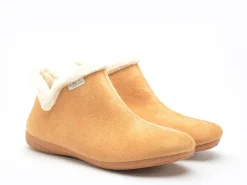 La Maison De L Espadrille Chaussons 6032 8 Marron Chaussons Femme