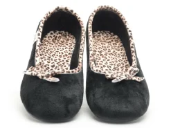 La Maison De L Espadrille Chaussons 6055 8 Noir Chaussons Femme