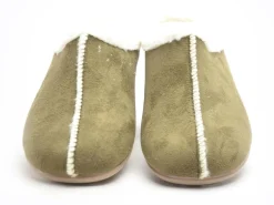 La Maison De L Espadrille Chaussons 9009 8 Kaki Chaussons Femme