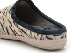 La Maison De L Espadrille Chaussons 6222 8 Noir Chaussons Femme