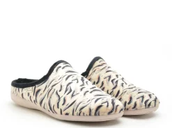 La Maison De L Espadrille Chaussons 6222 8 Noir Chaussons Femme