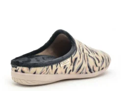 La Maison De L Espadrille Chaussons 6222 8 Noir Chaussons Femme