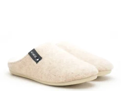 La Maison De L Espadrille Chaussons 6037 8 Beige Chaussons Femme