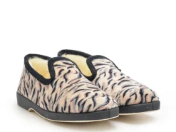 La Maison De L Espadrille Chaussons 6225 8 Noir Chaussons Femme