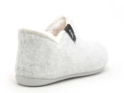La Maison De L Espadrille Chaussons 6036 8 Gris Chaussons Femme