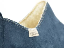 La Maison De L Espadrille Chaussons 6030 8 F Bleu Chaussons Femme