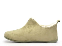 La Maison De L Espadrille Chaussons 6030 8 F Kaki Chaussons Femme