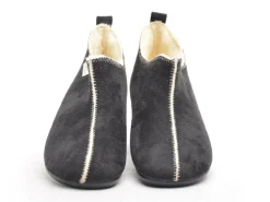 La Maison De L Espadrille Chaussons 6030 8 F Noir Chaussons Femme