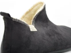 La Maison De L Espadrille Chaussons 6030 8 F Noir Chaussons Femme