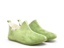 La Maison De L Espadrille Chaussons 6030 8 F Vert Chaussons Femme