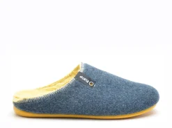 La Maison De L Espadrille Chaussons 6735 8 Bleu Chaussons Homme