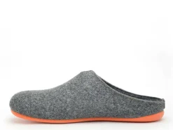 La Maison De L Espadrille Chaussons 6716 8 Gris Chaussons Homme
