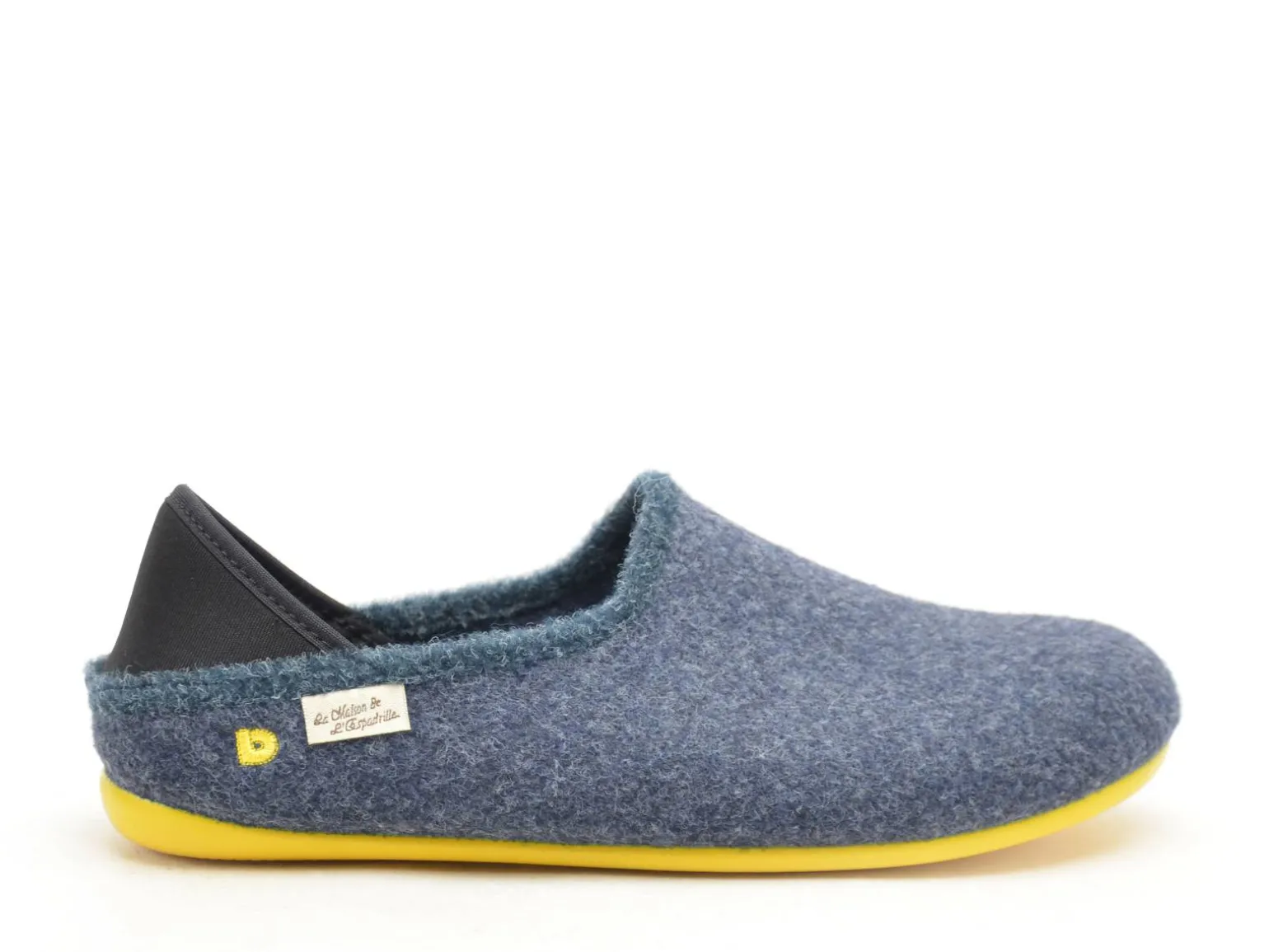 La Maison De L Espadrille Chaussons 6717 8 Bleu Chaussons Homme