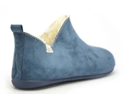 La Maison De L Espadrille Chaussons 6030 8 H Bleu Chaussons Homme