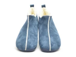 La Maison De L Espadrille Chaussons 6030 8 H Bleu Chaussons Homme