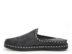 La Maison De L Espadrille Chaussons 6865 8 Noir Chaussons Homme