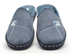 La Maison De L Espadrille Chaussons 6866 8 Bleu Chaussons Homme