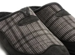 La Maison De L Espadrille Chaussons 6719 7 Gris Chaussons Homme