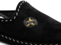 La Maison De L Espadrille Chaussons 6865 7 Noir Chaussons Homme