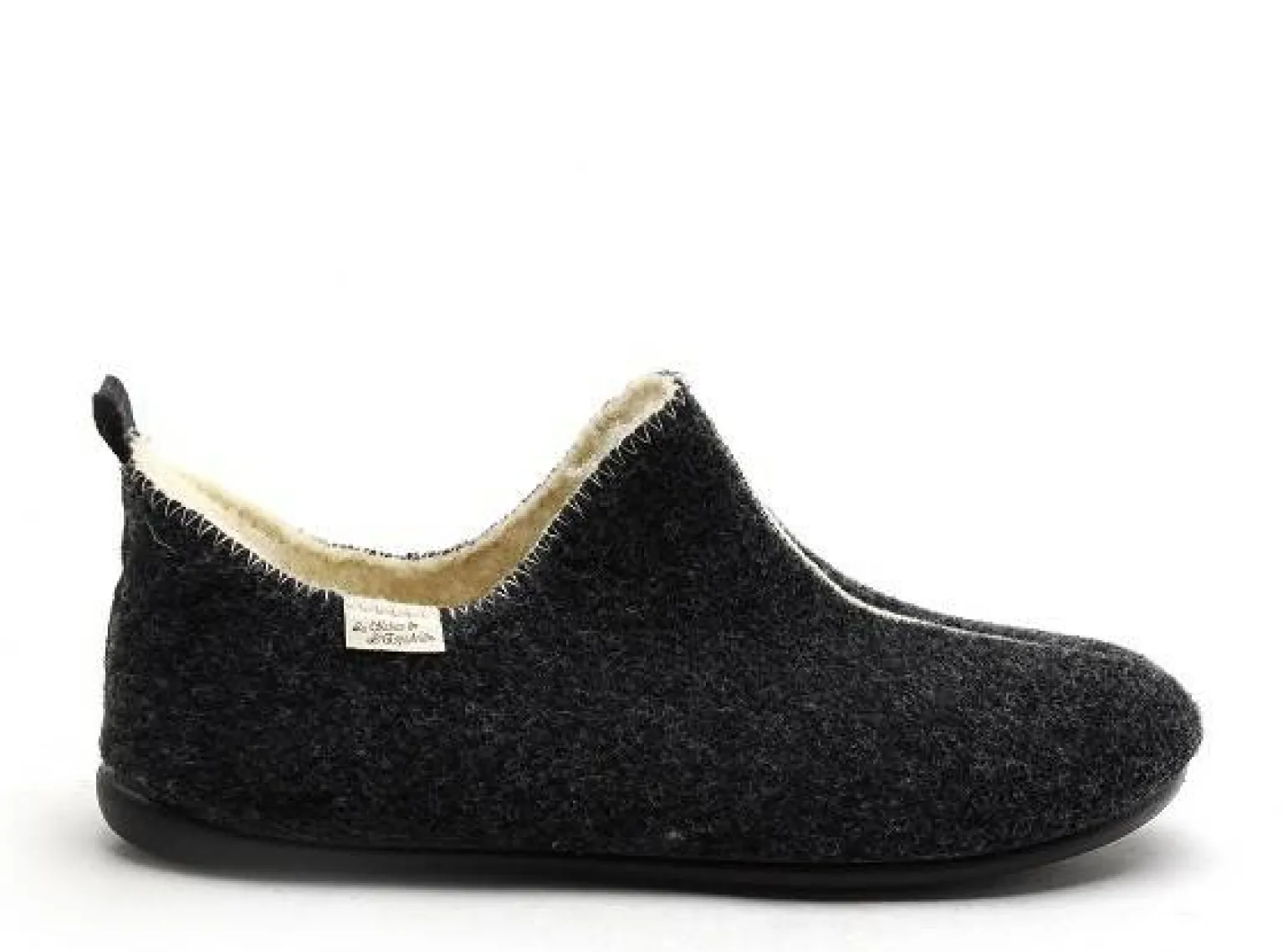 La Maison De L Espadrille Chaussons 6727 7 Noir Chaussons Homme