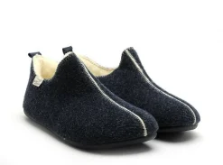 La Maison De L Espadrille Chaussons 6727 7 Bleu Chaussons Homme