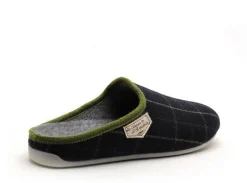 La Maison De L Espadrille Chaussons 7822 7 Vert Chaussons Homme