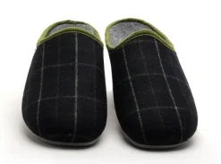 La Maison De L Espadrille Chaussons 7822 7 Vert Chaussons Homme