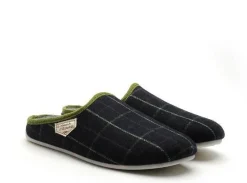 La Maison De L Espadrille Chaussons 7822 7 Vert Chaussons Homme