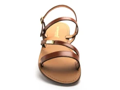 Les Tropeziennes BADEN Marron Sandales Plates Femme