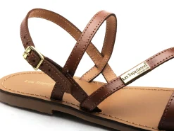 Les Tropeziennes BADEN Marron Sandales Plates Femme