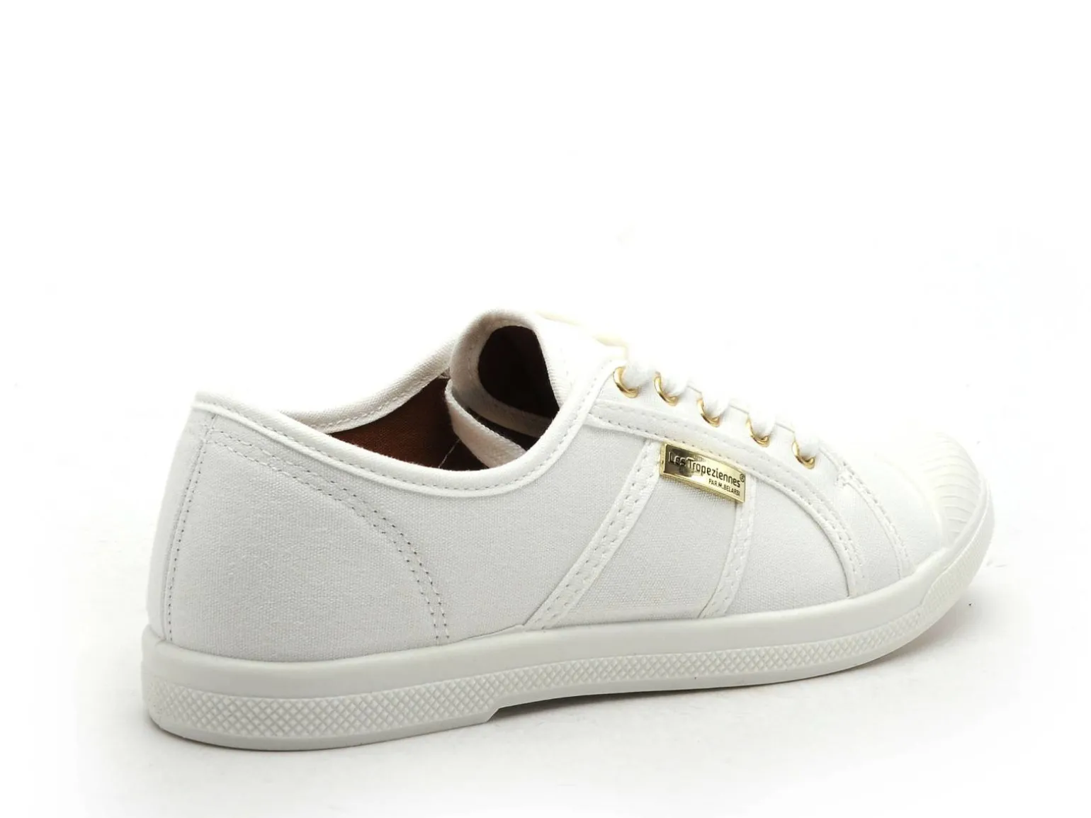 Les Tropeziennes CLORUNI F Blanc Baskets Basses Femme