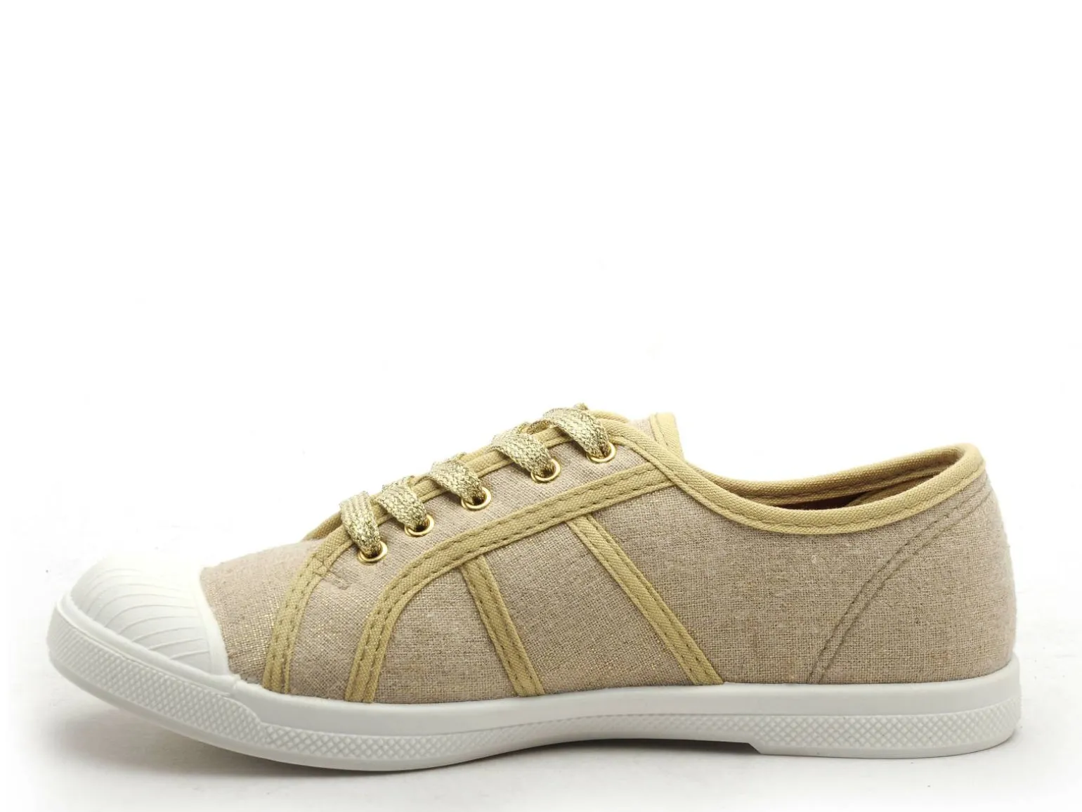 Les Tropeziennes CLORUNI F Or Baskets Basses Femme