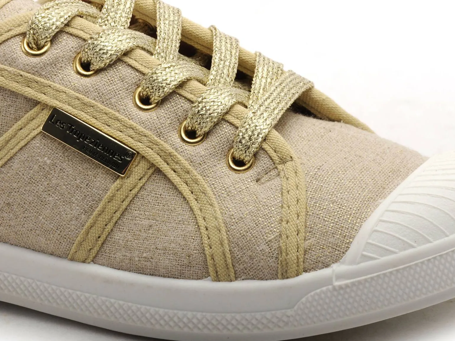 Les Tropeziennes CLORUNI F Or Baskets Basses Femme