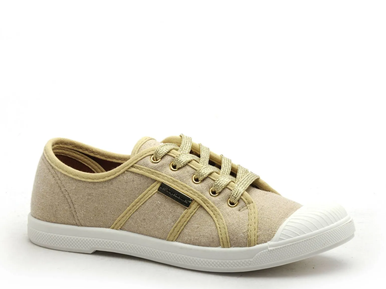 Les Tropeziennes CLORUNI F Or Baskets Basses Femme