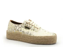 Les Tropeziennes COSMIC Beige Baskets Basses Femme