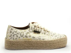 Les Tropeziennes COSMIC Beige Baskets Basses Femme